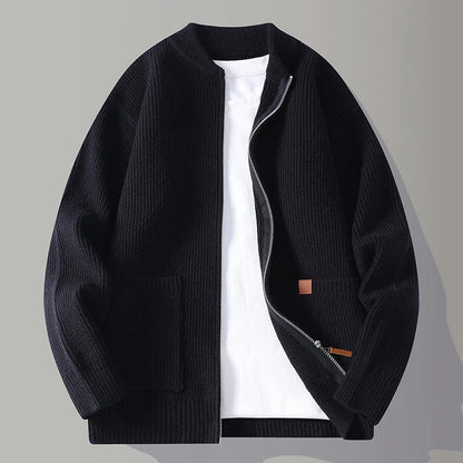 Chaqueta de punto acanalado Liam 