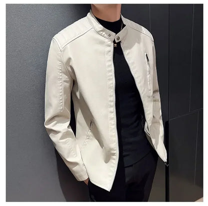 Chaqueta de cuero elegante Jax