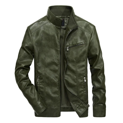 Chaqueta de cuero informal Ryder