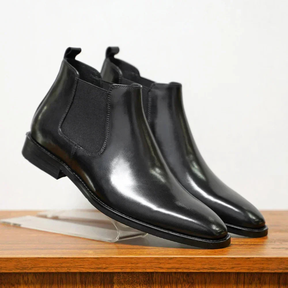 Craig | Botas Chelsea de piel auténtica