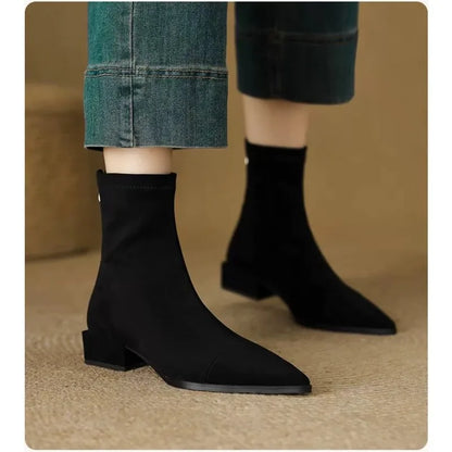 Tia – Botas de tacón elegantes y cómodas
