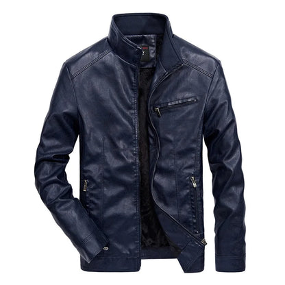 Chaqueta de cuero informal Ryder