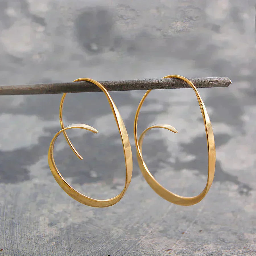 Pendientes en espiral Delight 