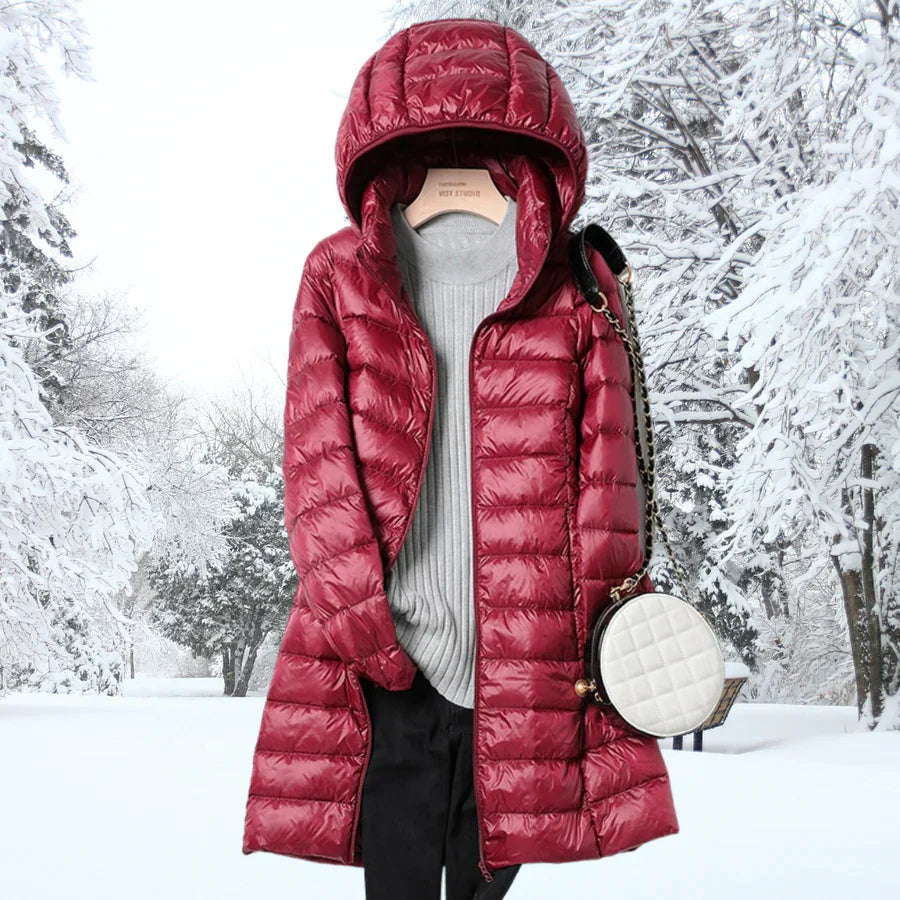 Sky - Chaqueta de invierno ultraligera de plumón