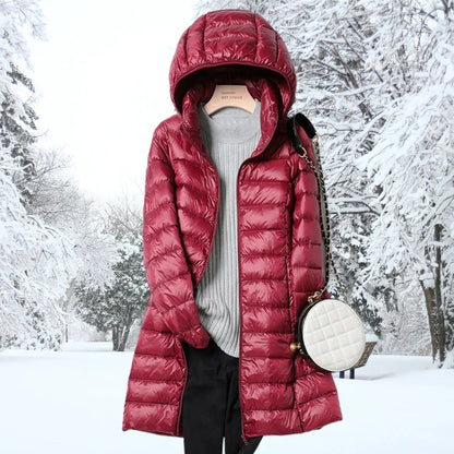 Sky - Chaqueta de invierno ultraligera de plumón