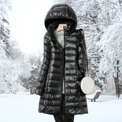 Sky - Chaqueta de invierno ultraligera de plumón
