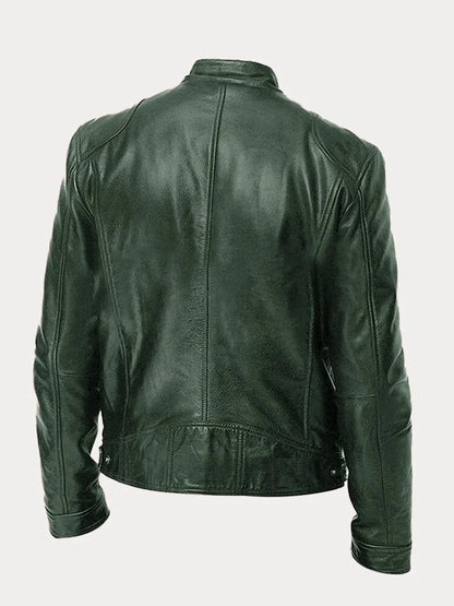Lucas™ - Chaqueta de cuero clásica