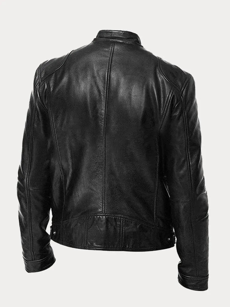 Lucas™ - Chaqueta de cuero clásica