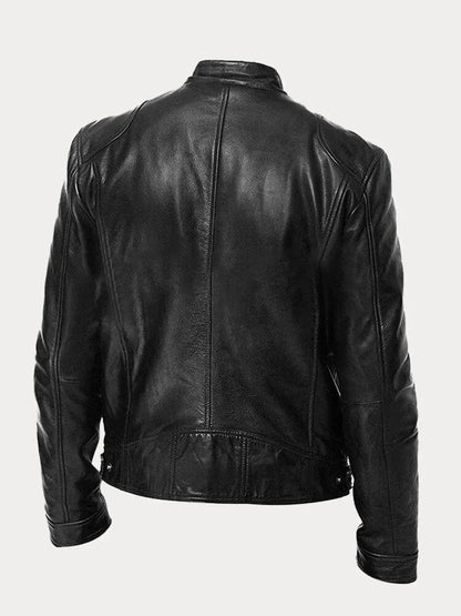 Lucas™ - Chaqueta de cuero clásica