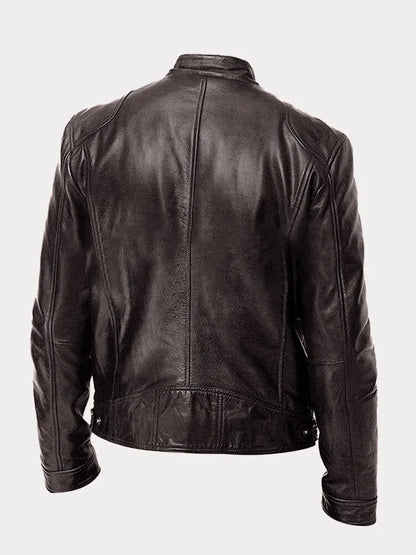 Lucas™ - Chaqueta de cuero clásica