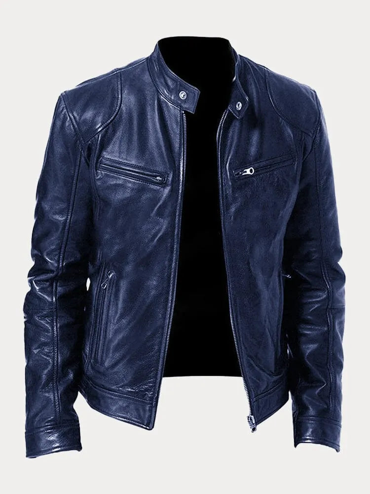 Lucas™ - Chaqueta de cuero clásica