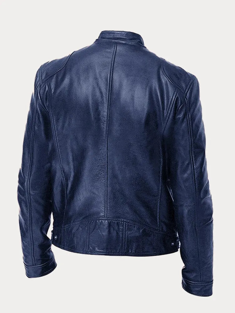 Lucas™ - Chaqueta de cuero clásica