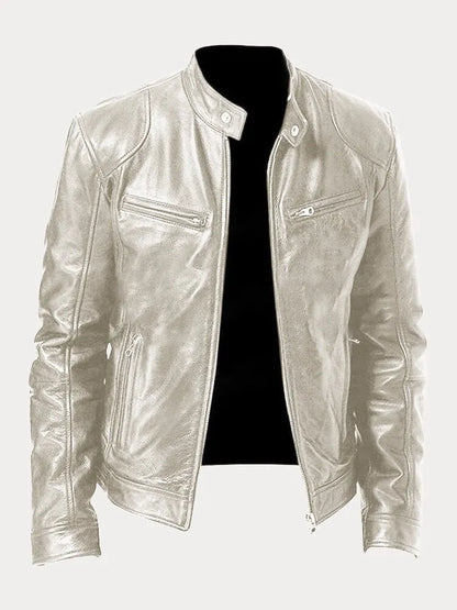 Lucas™ - Chaqueta de cuero clásica