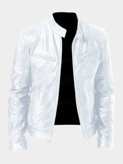 Lucas™ - Chaqueta de cuero clásica