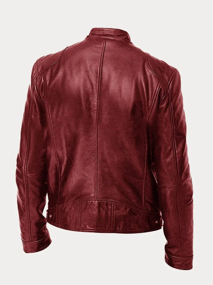 Lucas™ - Chaqueta de cuero clásica