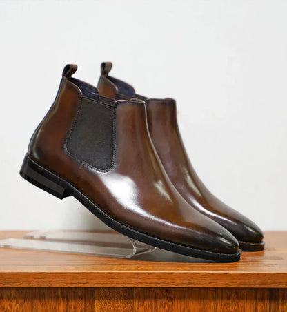 Craig | Botas Chelsea de piel auténtica