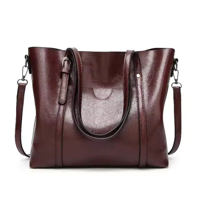 Clara - Elegante bolso de hombro de piel