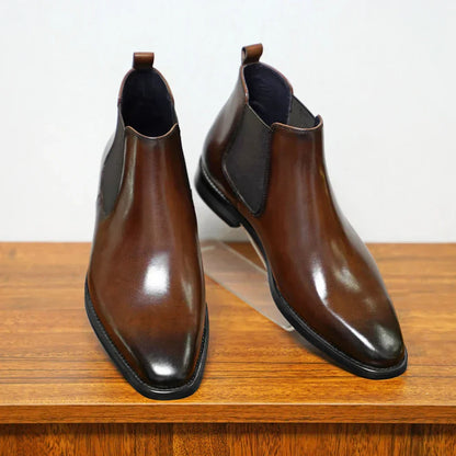 Craig | Botas Chelsea de piel auténtica