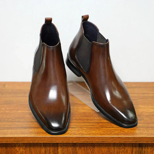 Craig | Botas Chelsea de piel auténtica