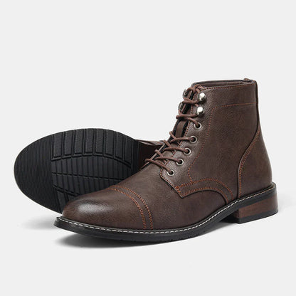 Keith | Botas Derby vintage con puntera 