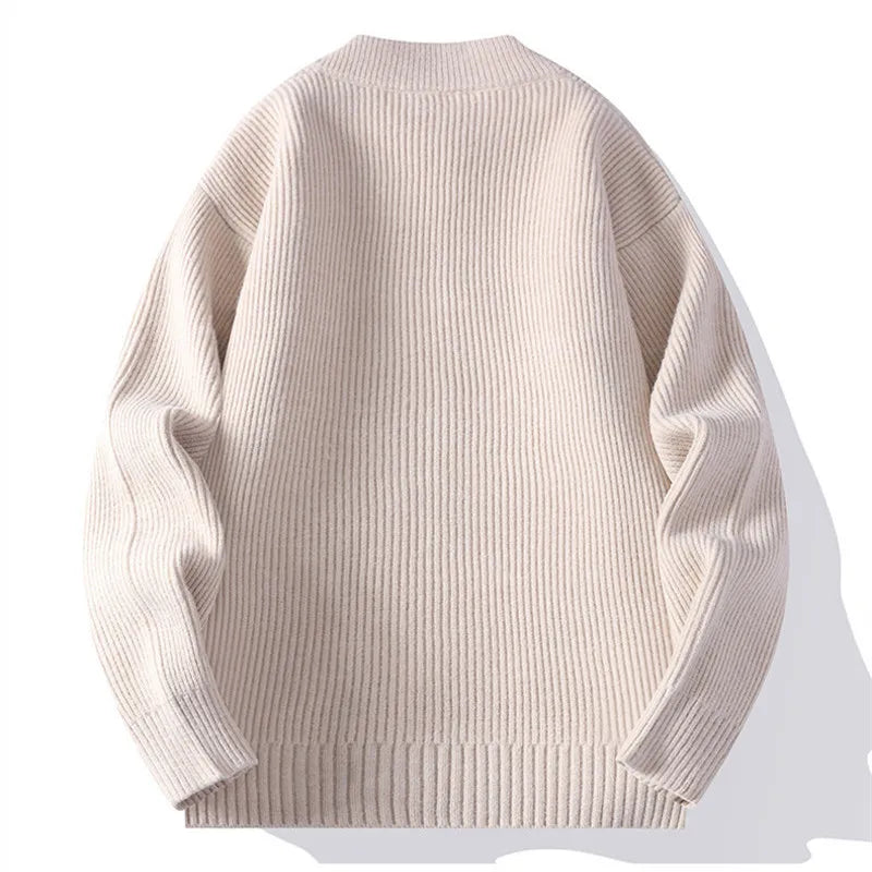 Chaqueta de punto acanalado Liam 