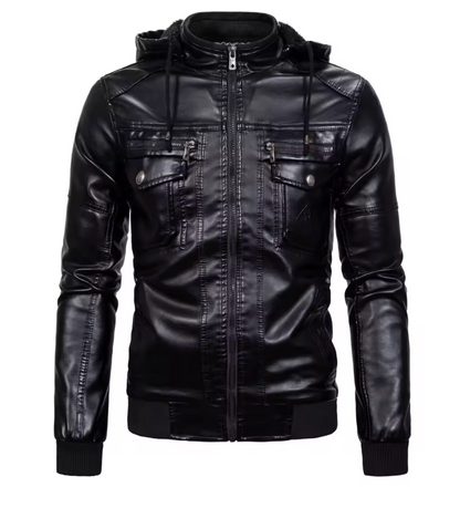 Chaqueta de cuero de lujo