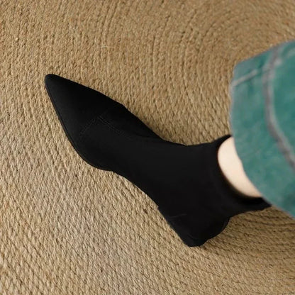 Tia – Botas de tacón elegantes y cómodas