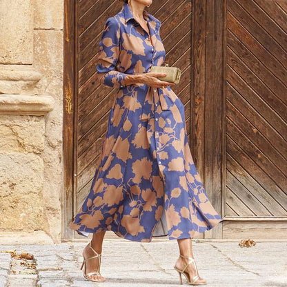 Flora - Vestido camisero clásico