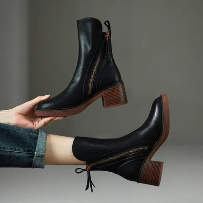 Ember™ - Botines elegantes con cremallera