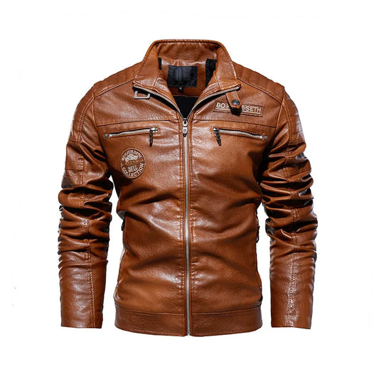 Chaqueta de cuero Roadster