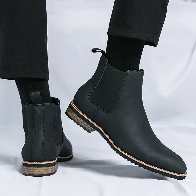 Kayden | Botas Chelsea de cuero