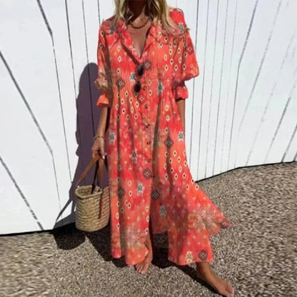 Rimah | Vestido bohemio playero 