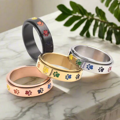 Anillo giratorio antiestrés para patas