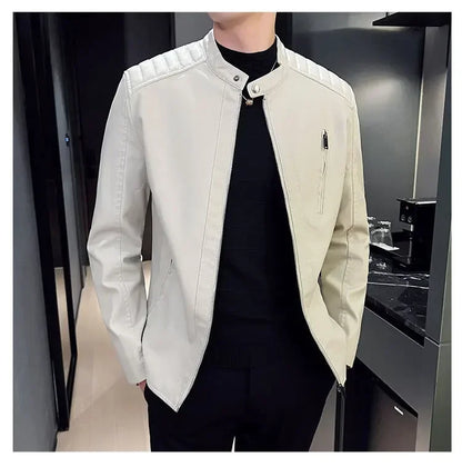 Chaqueta de cuero elegante Jax