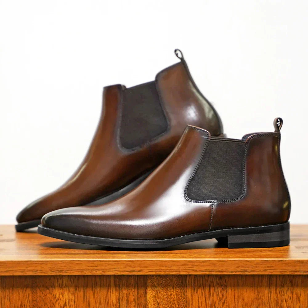 Craig | Botas Chelsea de piel auténtica