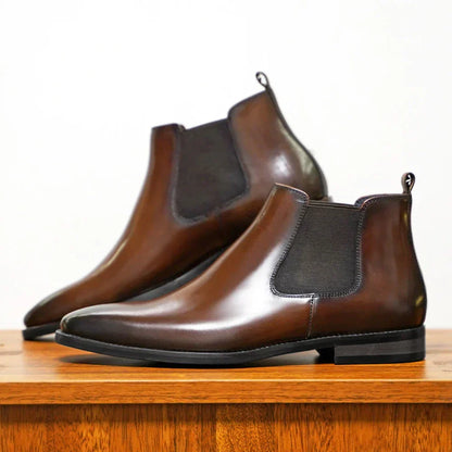 Craig | Botas Chelsea de piel auténtica