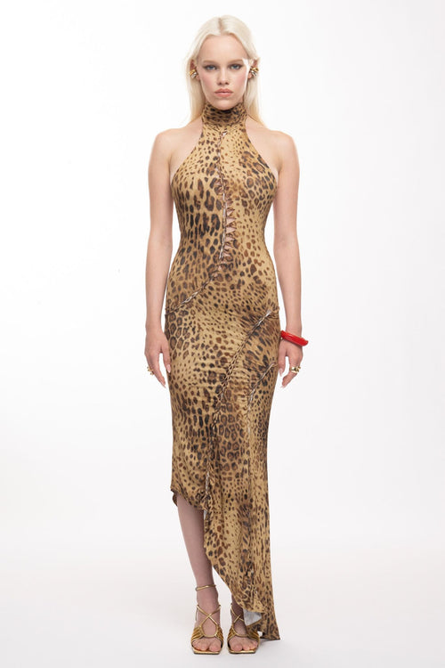 Alina™ | Vestido largo con lazo
