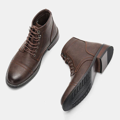 Keith | Botas Derby vintage con puntera 