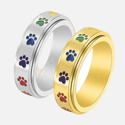 Anillo giratorio antiestrés para patas