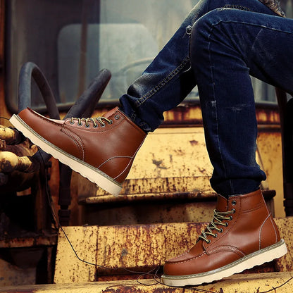Dustin | Botas de cuero de invierno