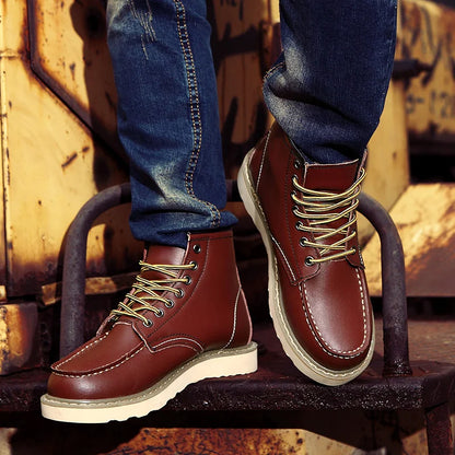 Dustin | Botas de cuero de invierno
