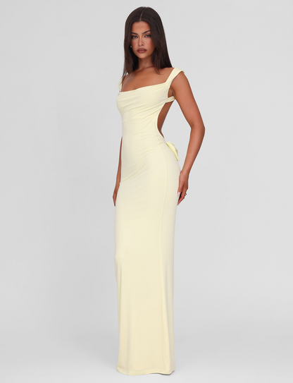 Danira™ | Elegante vestido largo con lazo