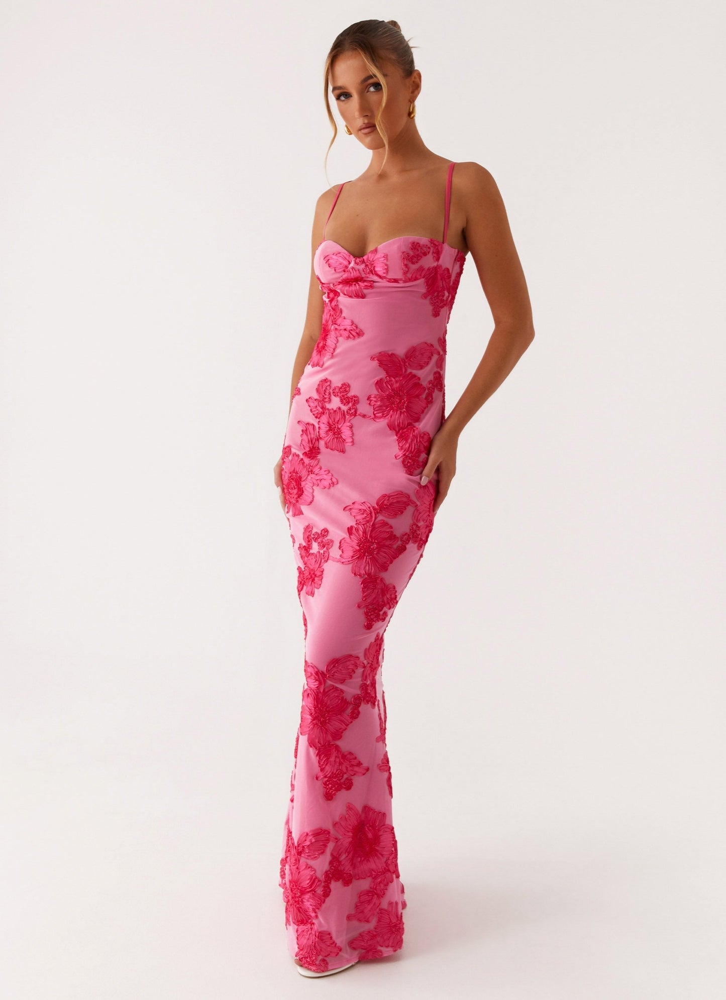 Soraya™ | Vestido largo bordado 