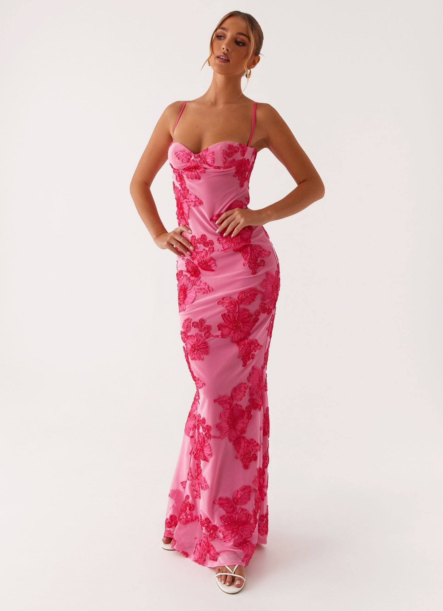 Soraya™ | Vestido largo bordado 