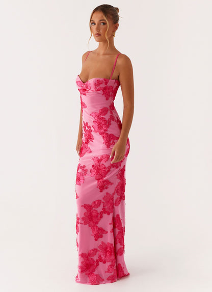 Soraya™ | Vestido largo bordado 