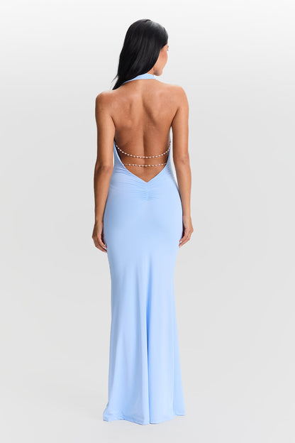 Saskia™ | Vestido con cuello vuelto 