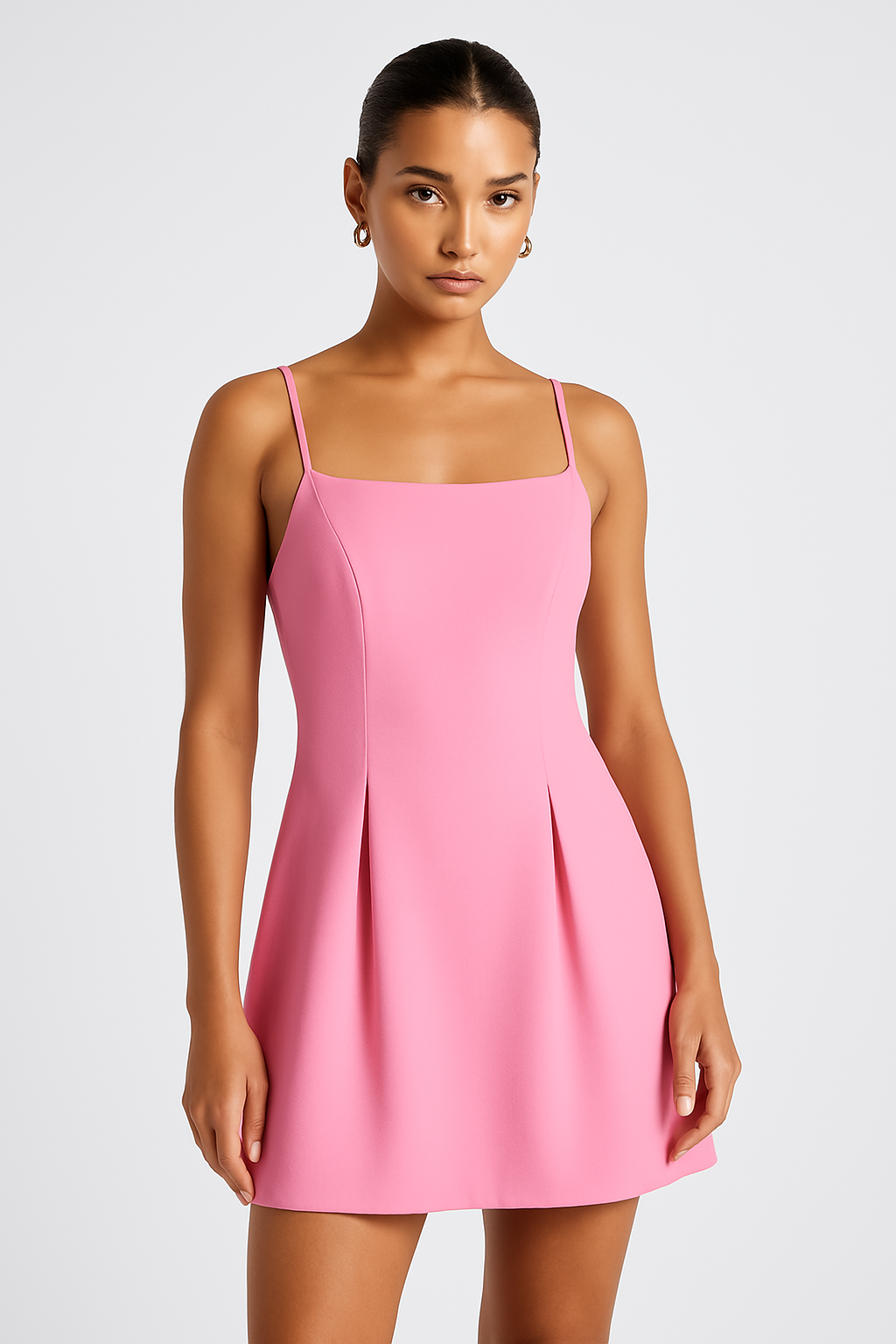 Amelina™ | Minivestido plisado