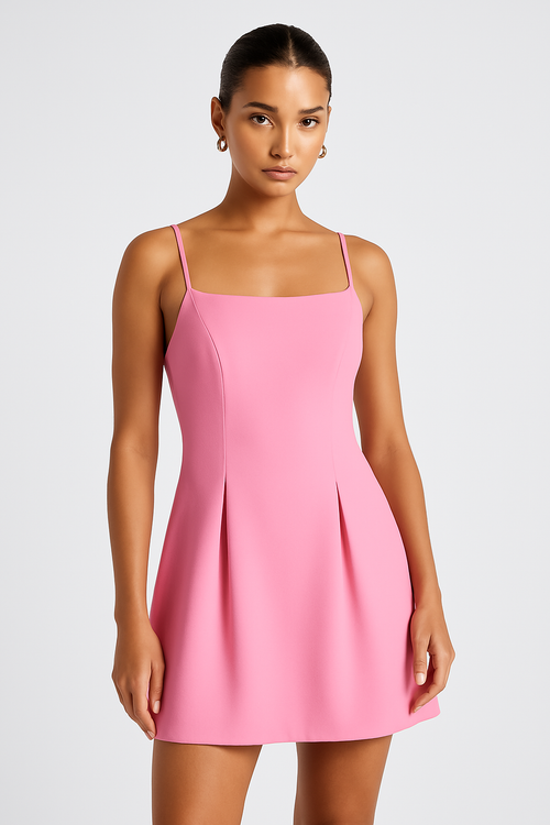 Amelina™ | Minivestido plisado