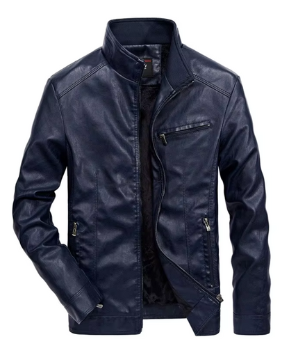 Chaqueta de cuero informal Ryder