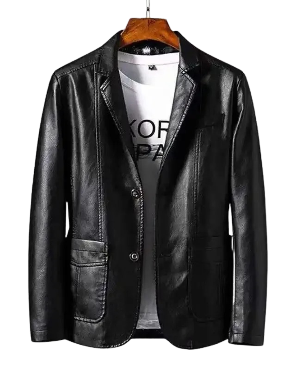 Chaqueta de cuero premium de Cole